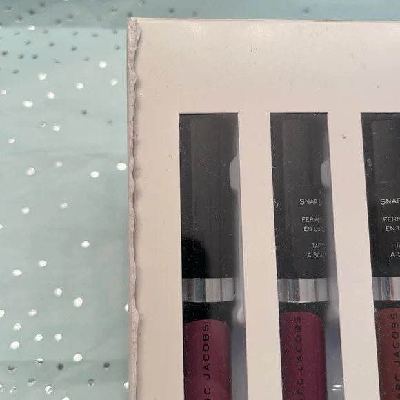 Marc Jacobs 3 Piece Travel Size Liquid Lip Crayon - Picture 11 of 11